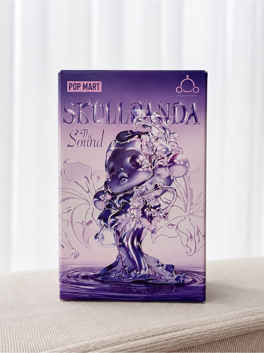 Pop Mart Skullpanda The Sound Collectible Figure - Purple